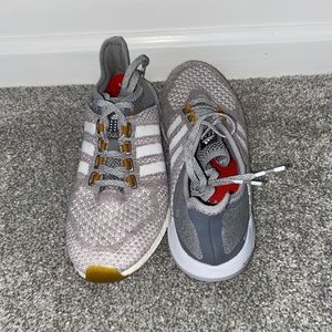 Grey Adidas Tennis Shoes